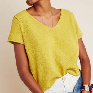 Anthropologie Valentina Sweater Tee Short Sleeve size Small